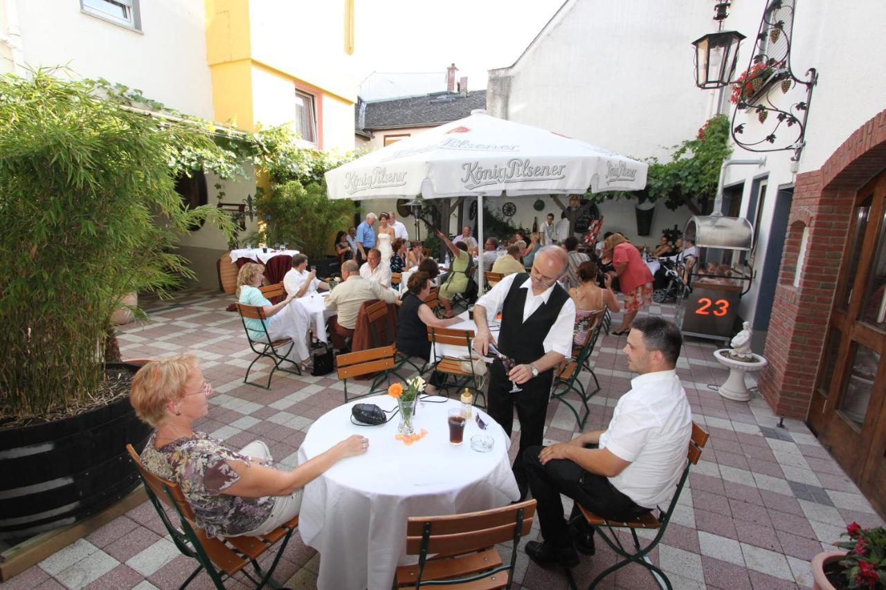 Gasthof Krancher Rudesheim am Rhein Bagian luar foto