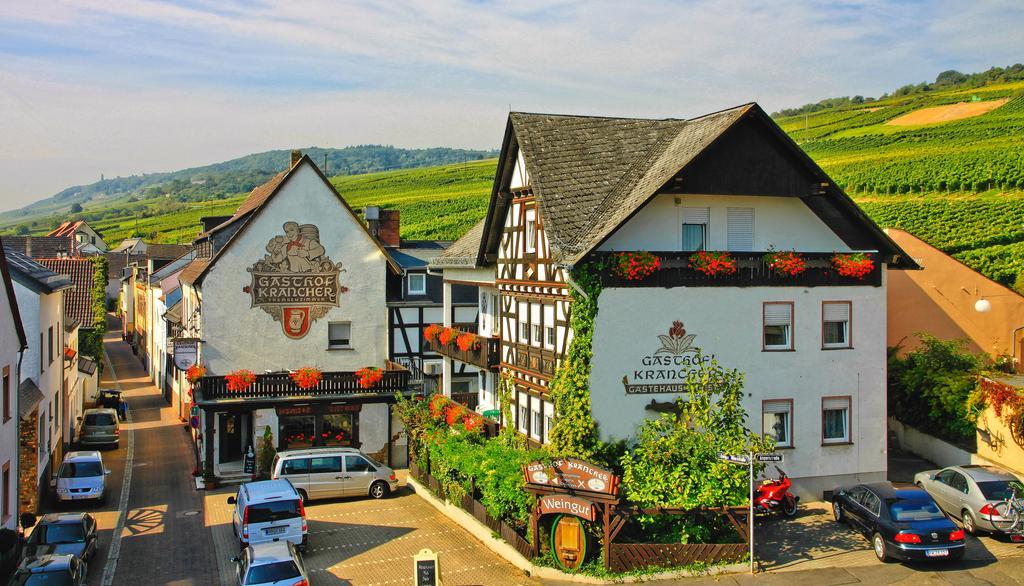 Gasthof Krancher Rudesheim am Rhein Bagian luar foto